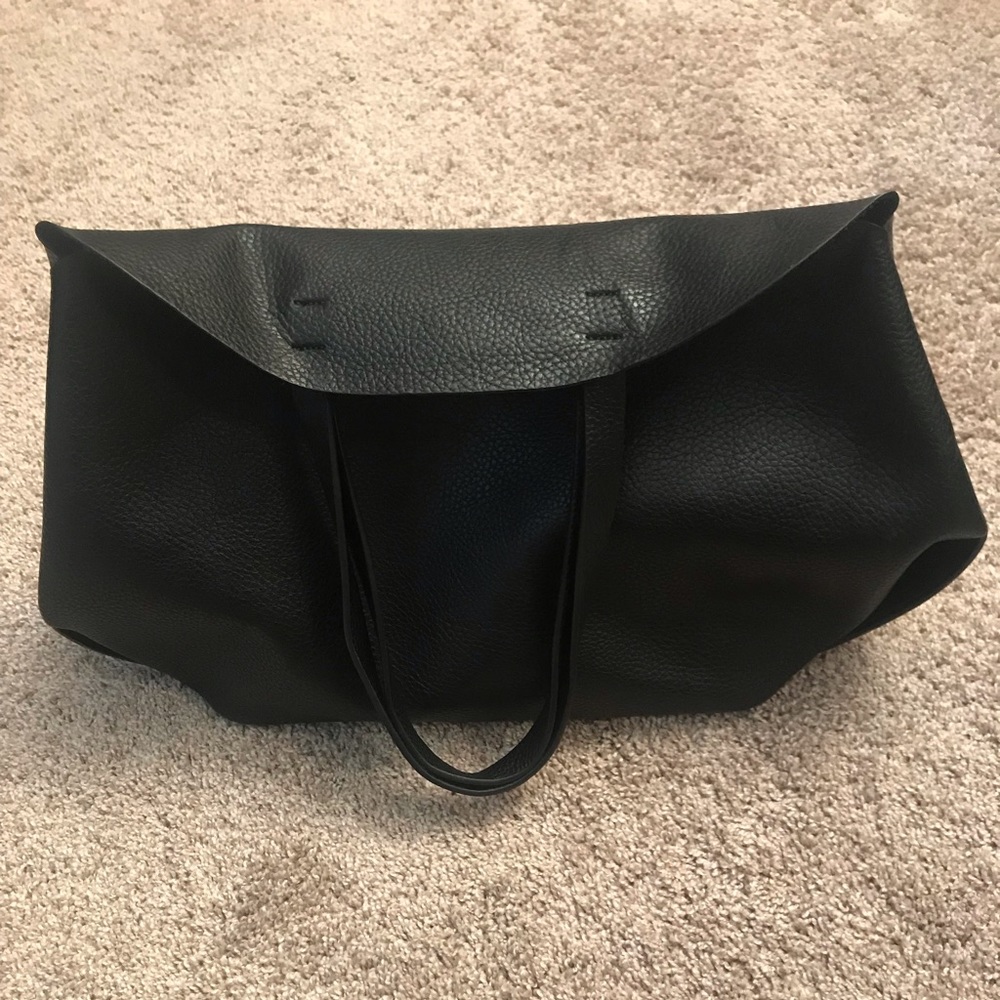 ZARA Tote Leather-Look  Bag